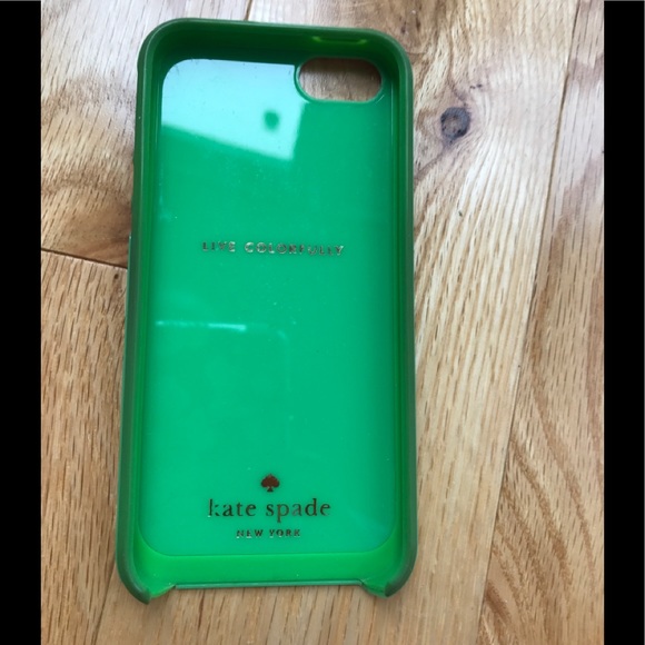 Kate Spade iPhone 5/5s White Pink Case - Picture 2 of 3